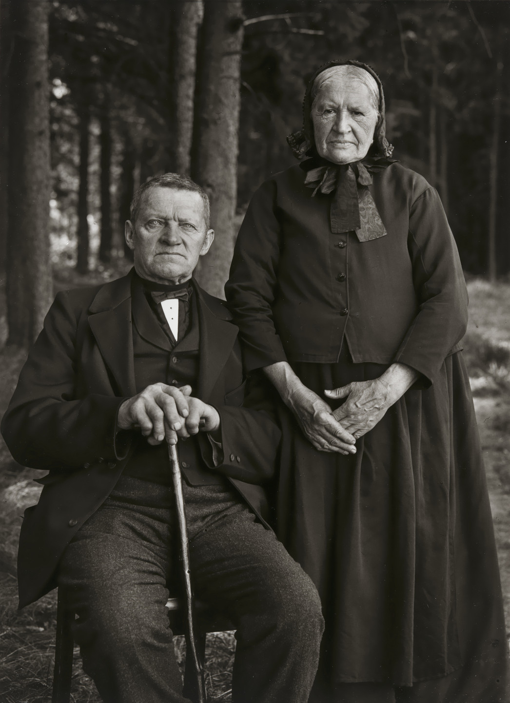 August Sander. Farming Couple–Propriety and Harmony. 1912