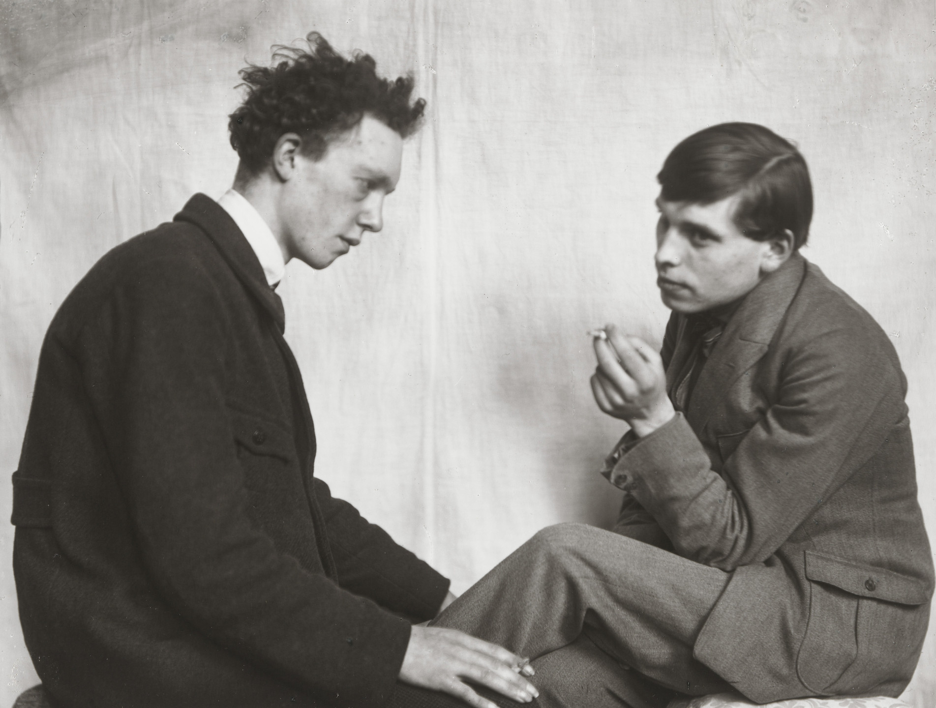 August Sander. Bohemians [Willi Bongard and Gottfried Brockmann]. 1922-25