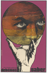 Debemos Saber (We Should Know) (Poster for documentary film by Idelfonso Ramos)