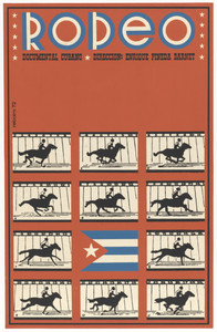 Rodeo (Poster for the documentary film directed by Enrique Pineda Barnet)