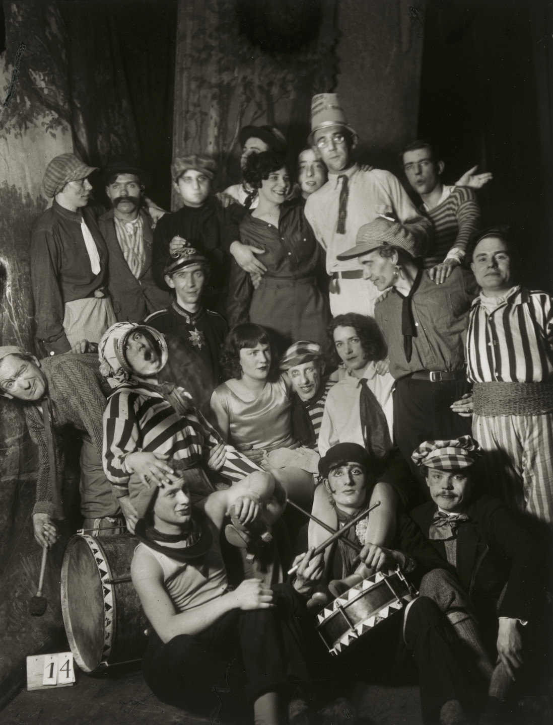 August Sander. Artists’ Carnival in Cologne. 1931