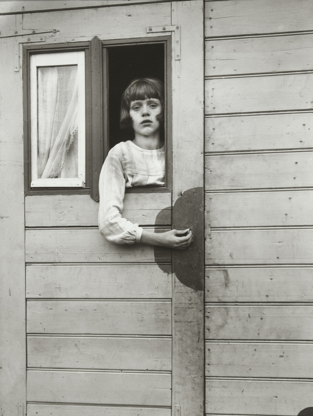 August Sander. Girl in Fairground Caravan. 1926-32