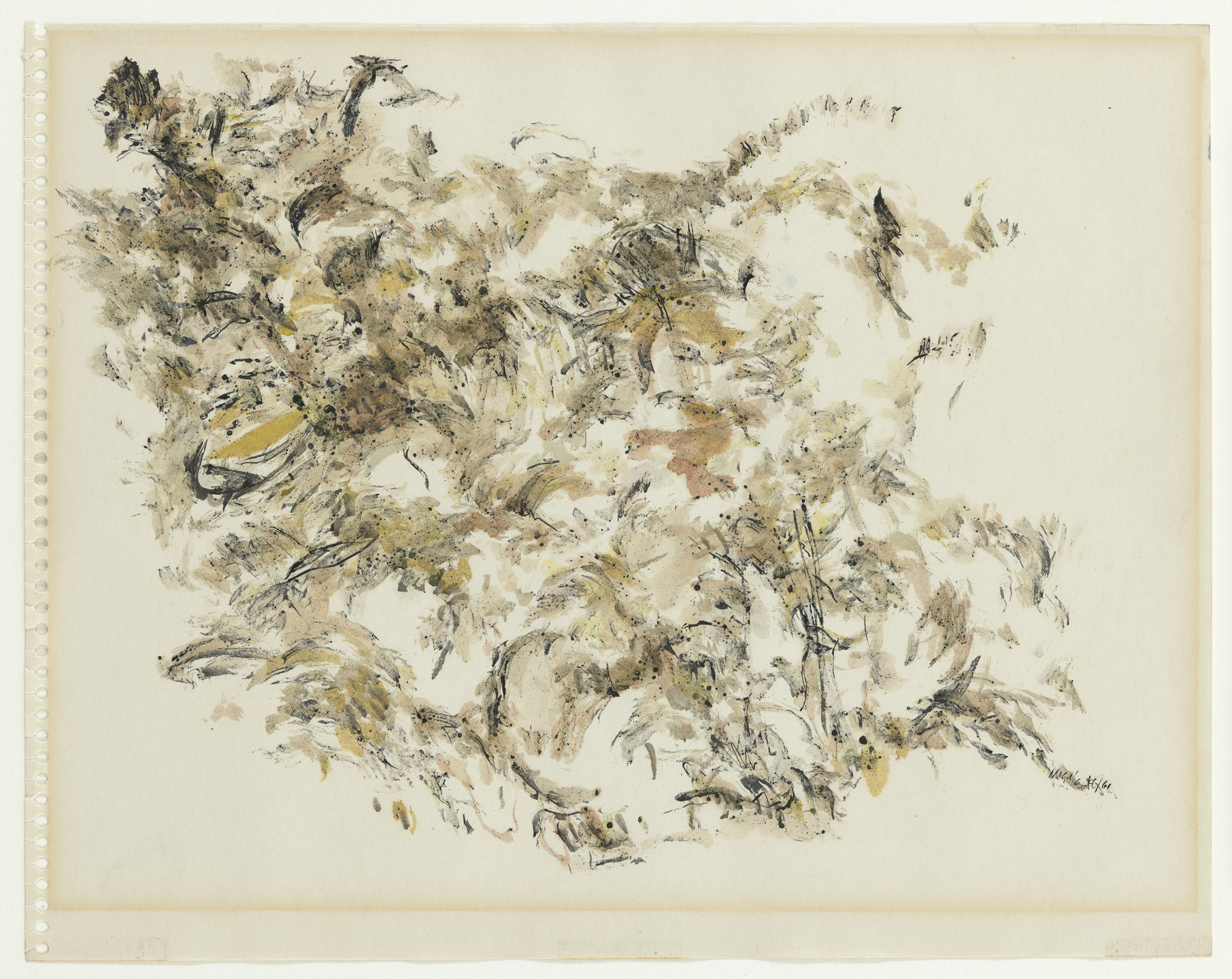 Tony Urquhart. Forest Floor, II. 1961