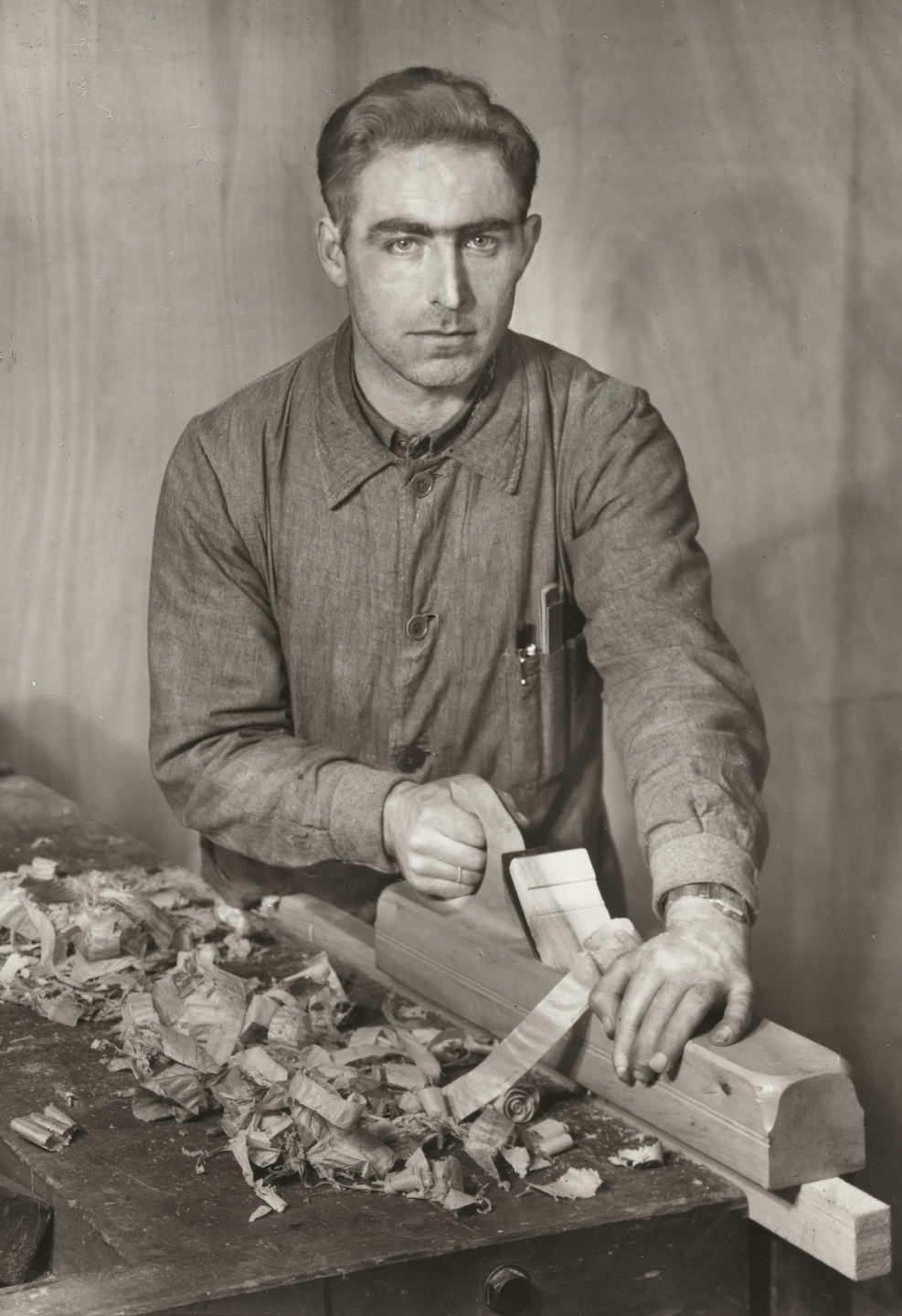 August Sander. Master Joiner. 1938