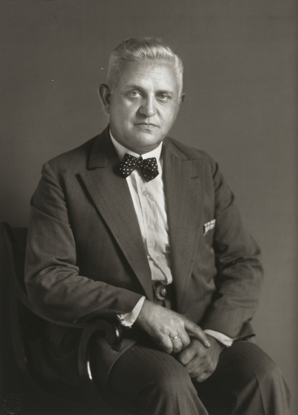 August Sander. Retired Major. c. 1930