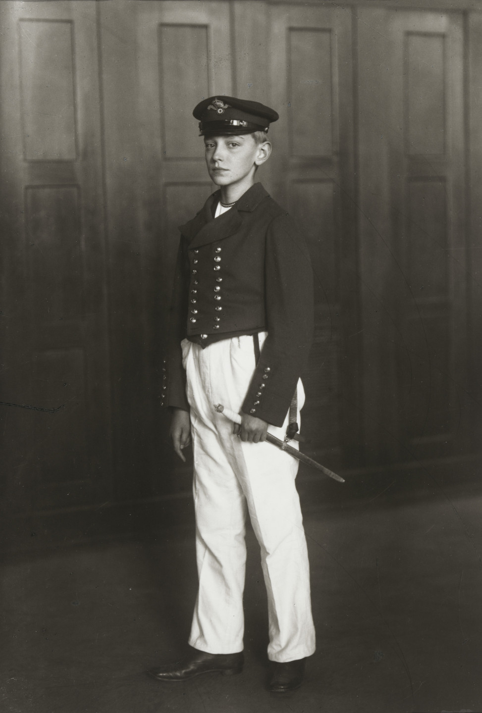 August Sander. Boy in Uniform [Kurt Neven DuMont]. c. 1911