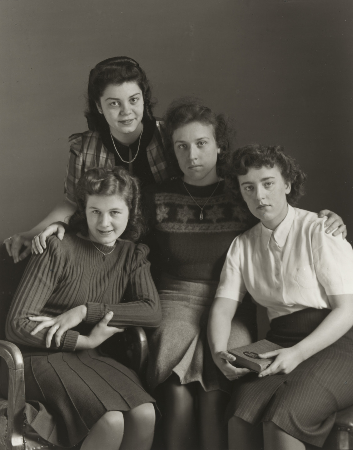 August Sander. Young Cologne Women. 1940-43
