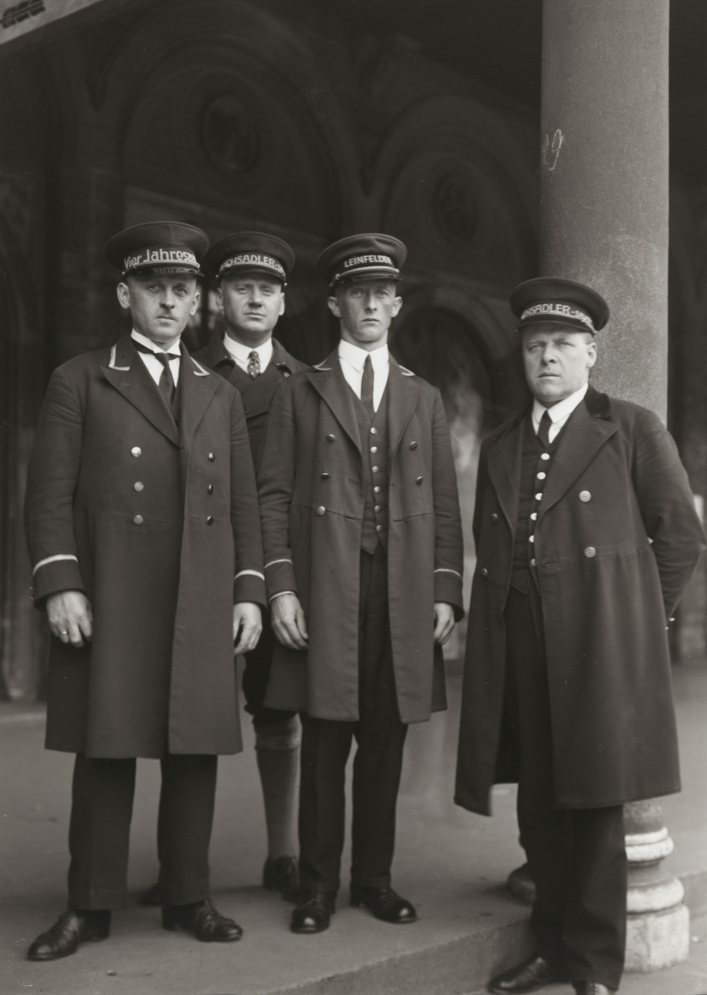 August Sander. Hotel Staff in Hamburg. c. 1929
