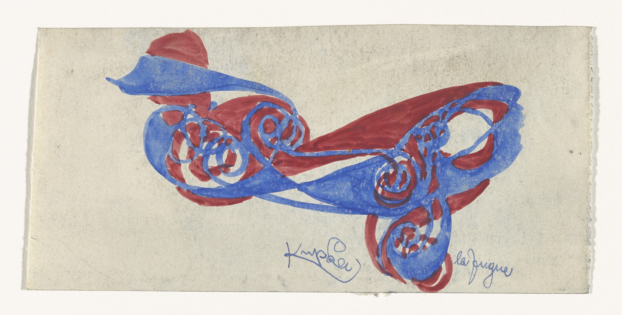 František Kupka. Amorpha: Fugue in Two Colors. 1912