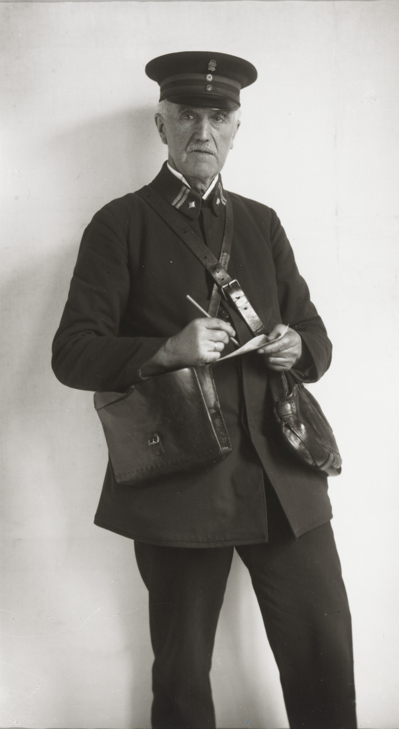 August Sander. Registered Letter Mailman. 1925
