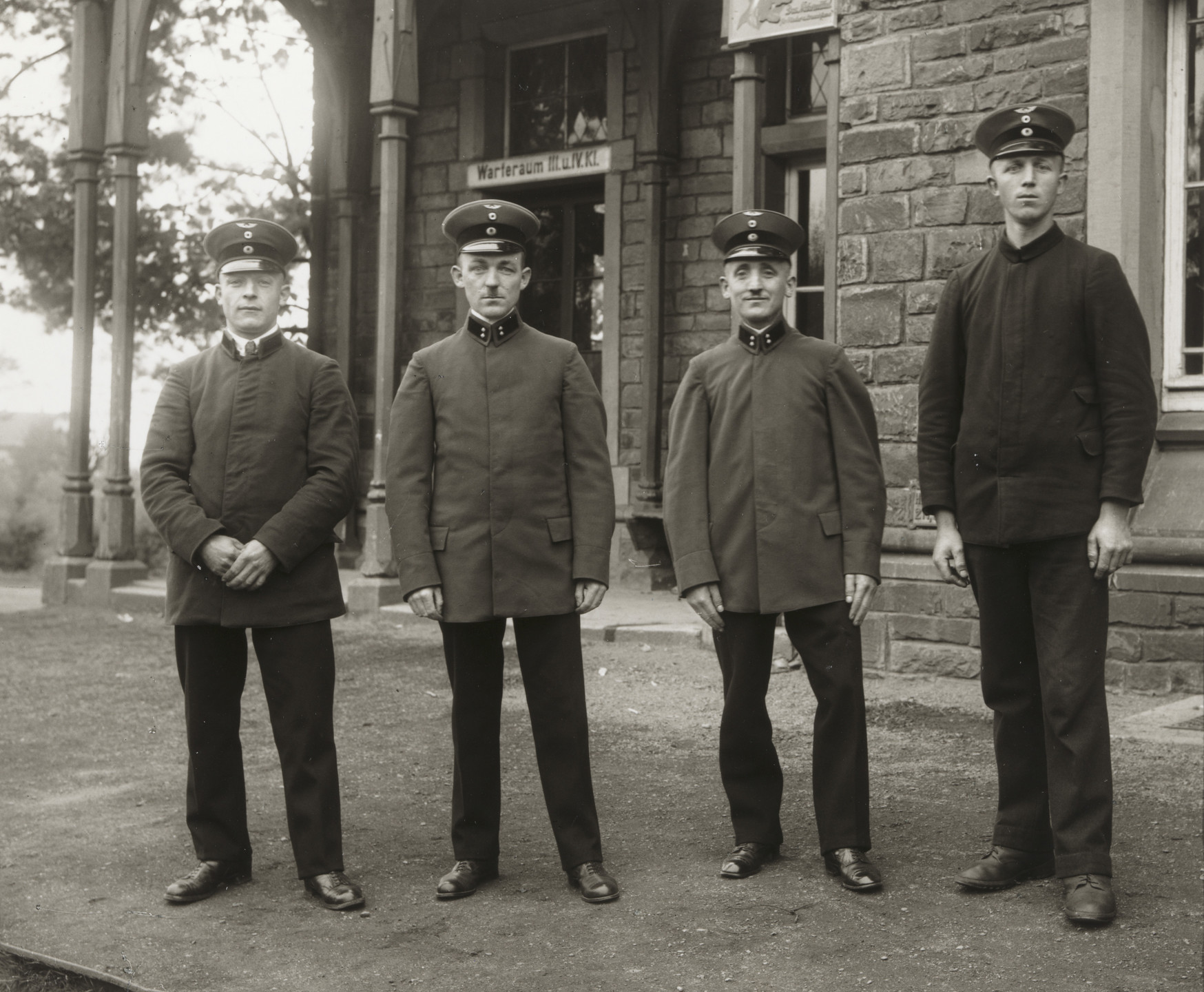 August Sander. Railway Officials. c. 1925