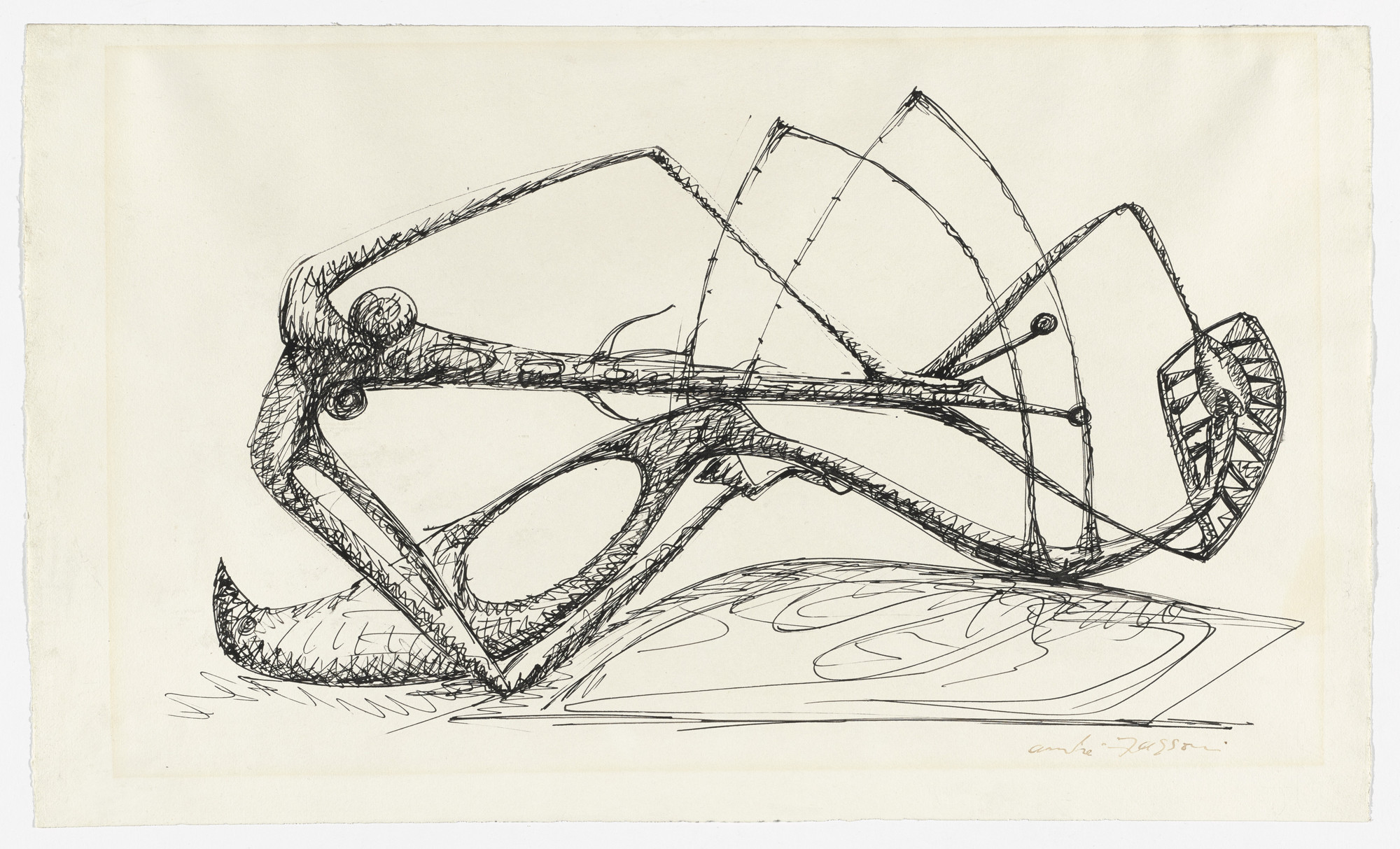 André Masson. Praying Mantis. c. 1942