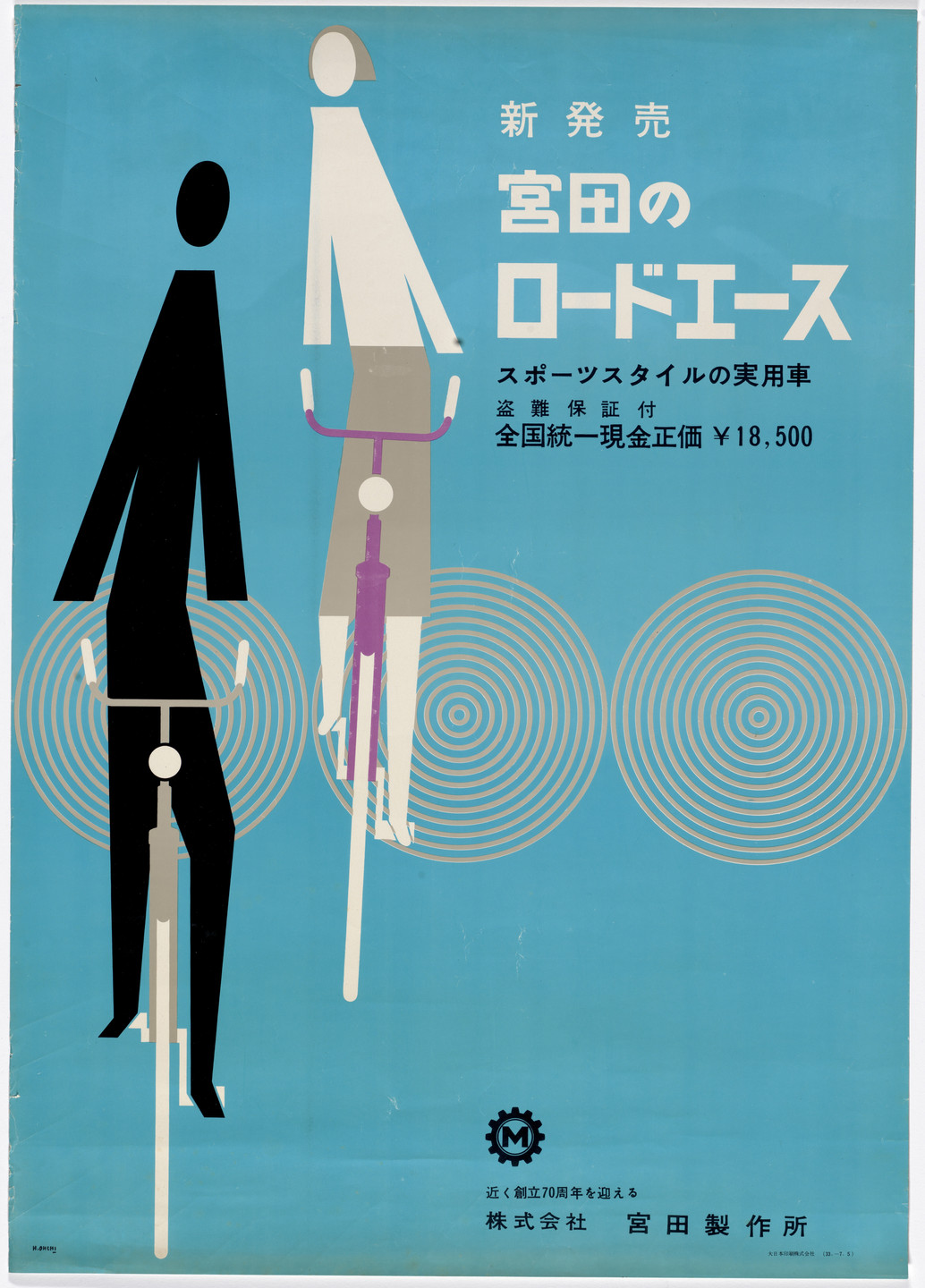 Hiroshi Ohchi. Miyata Roadace. 1955–1960