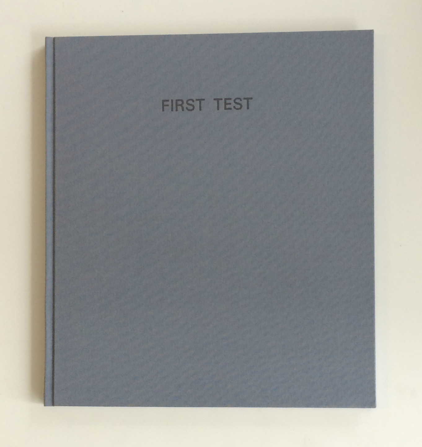 Moshe Kupferman. First Test. 1988