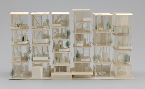 Garden and House, Tokyo, Japan (Study models)