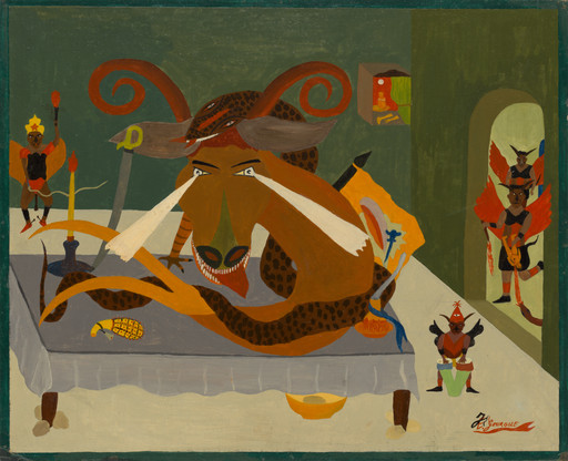 Jacques-Enguérrand Gourgue. Magic Table. 1947