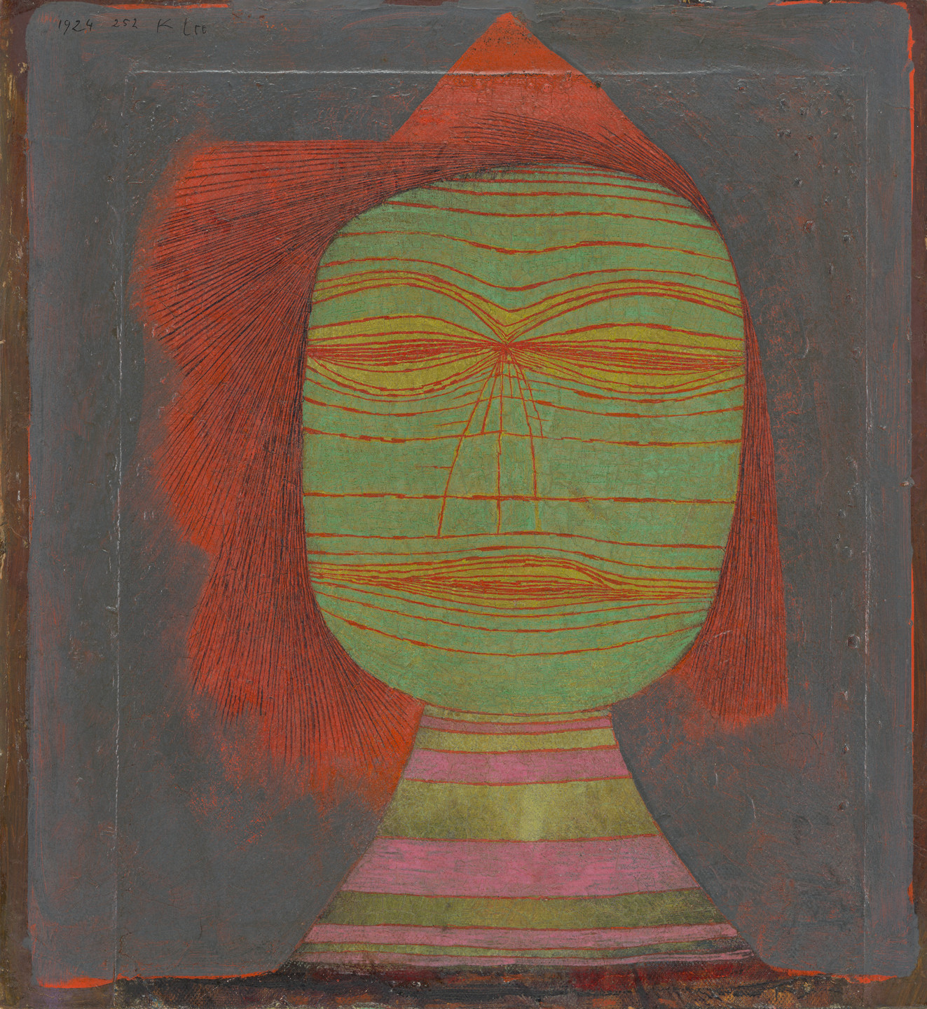 Paul Klee. Actor's Mask. 1924