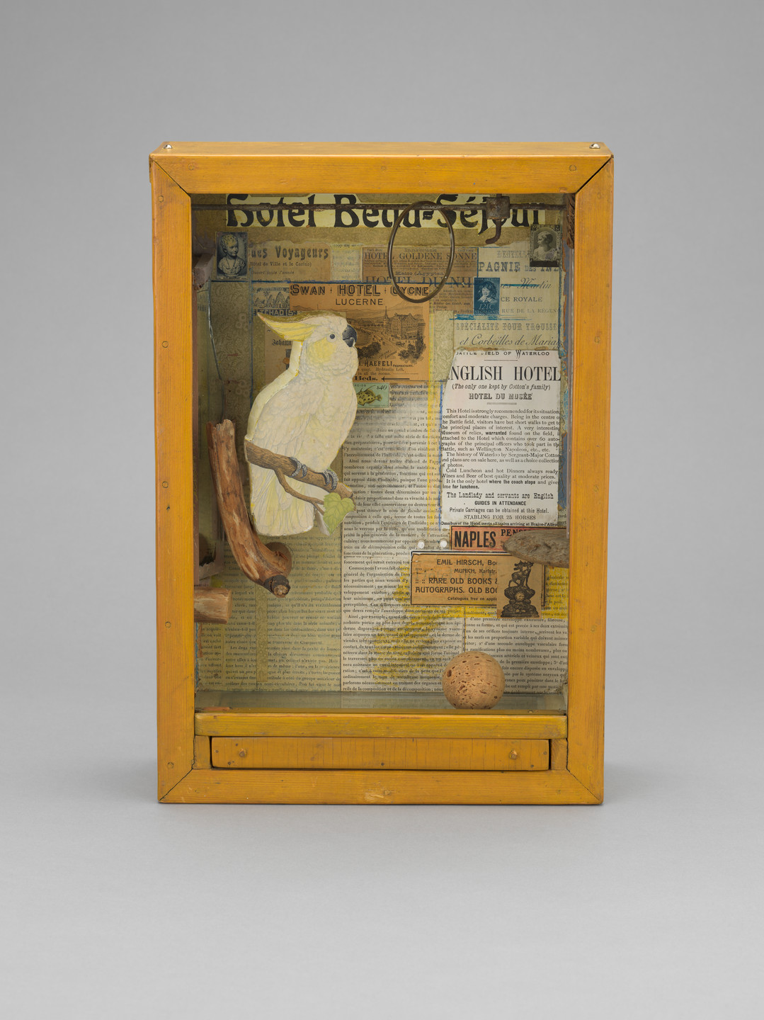 Joseph Cornell. Untitled (Hotel Beau-Séjour). c. 1954