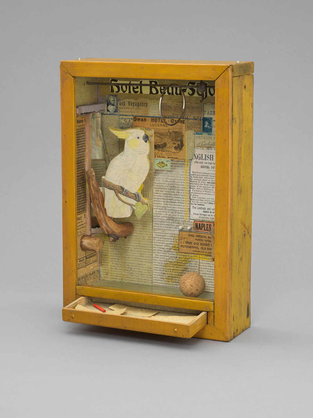 Joseph Cornell. Untitled (Hotel Beau-Séjour). c. 1954