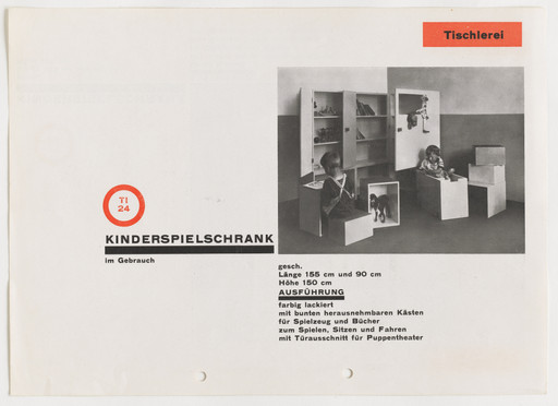 Herbert Bayer. Das Bauhaus in Dessau, Katalog der Muster (The Bauhaus in Dessau, Catalogue of Samples). 1925