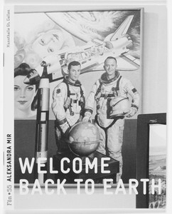 Exhibition brochure for Welcome Back to Earth, Kunsthalle St. Gallen, Switzerland, April 12–June 9, 2003