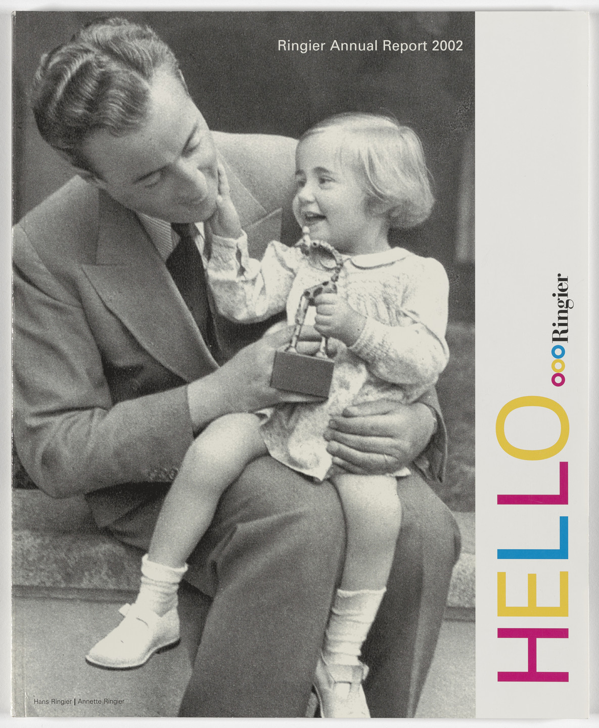 Aleksandra Mir. HELLO in Ringier Annual Report 2002 (English). 2003