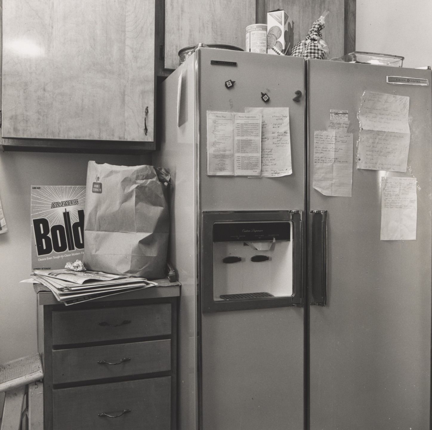 Joanne Leonard. Kitchen, Mrs. Page's Home, Berkeley, CA. 1977