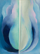 Georgia O&#39;Keeffe. Abstraction Blue. 1927