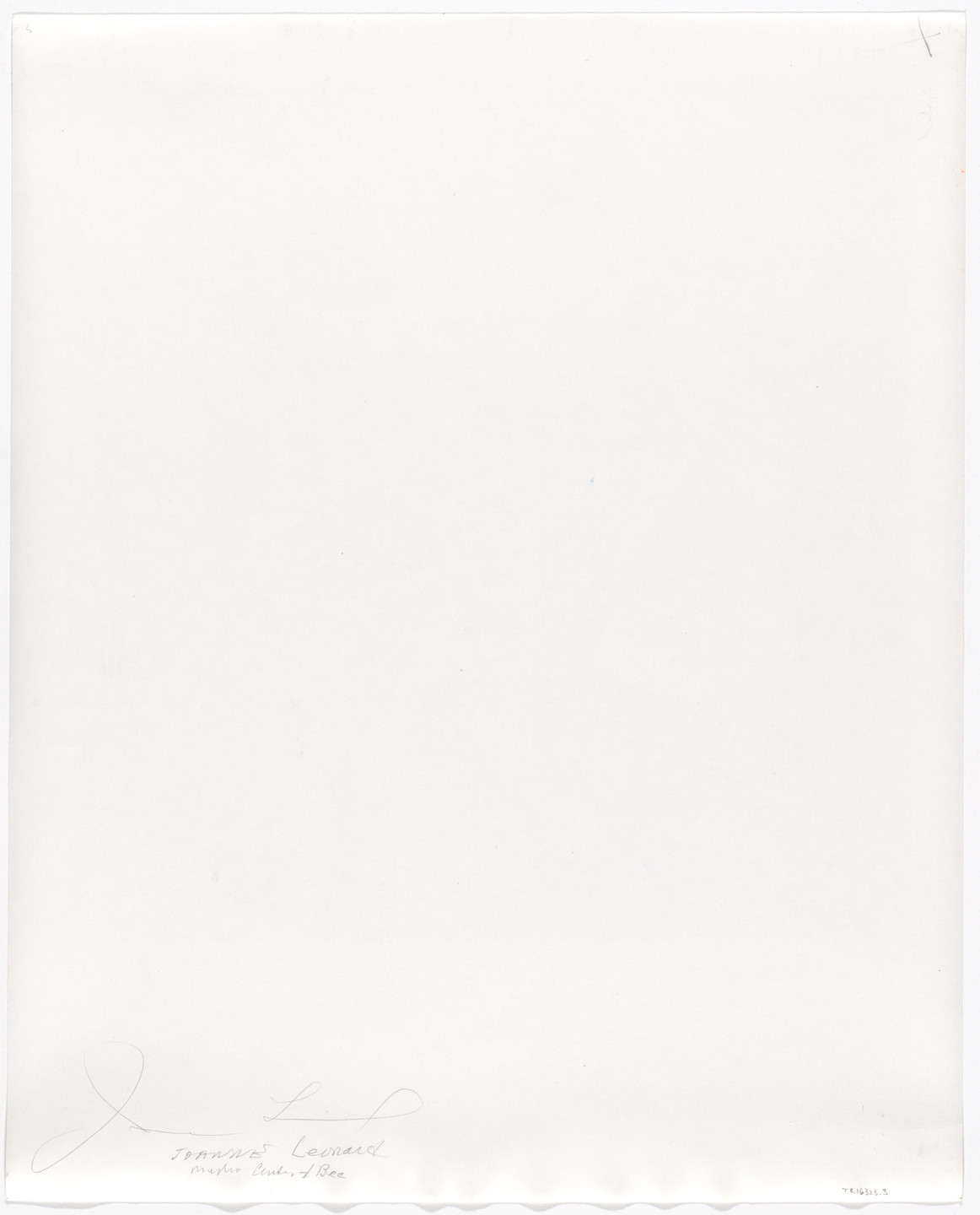 Joanne Leonard. Memo Center with Bee, Sue's Home, Ann Arbor, MI. 1979