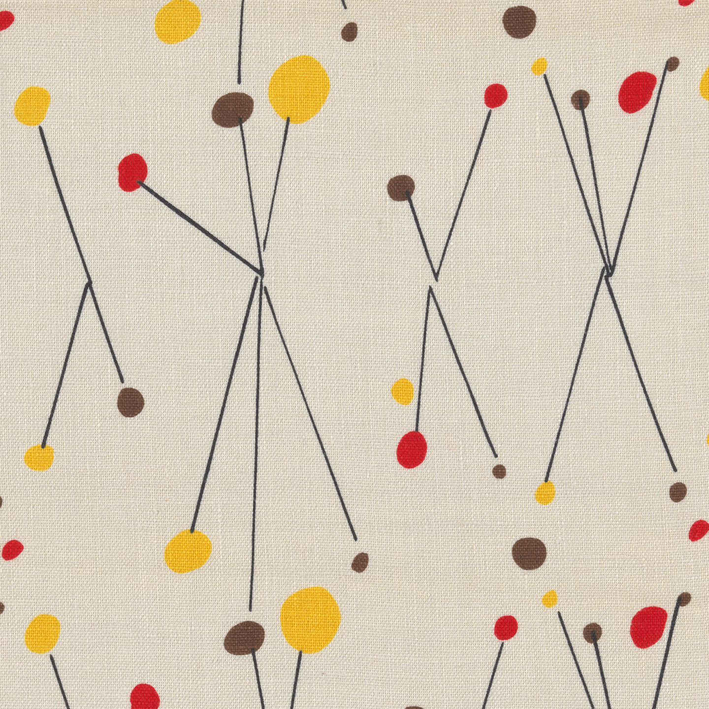 Joel Robinson. Roman Candles textile. c.1951-1955