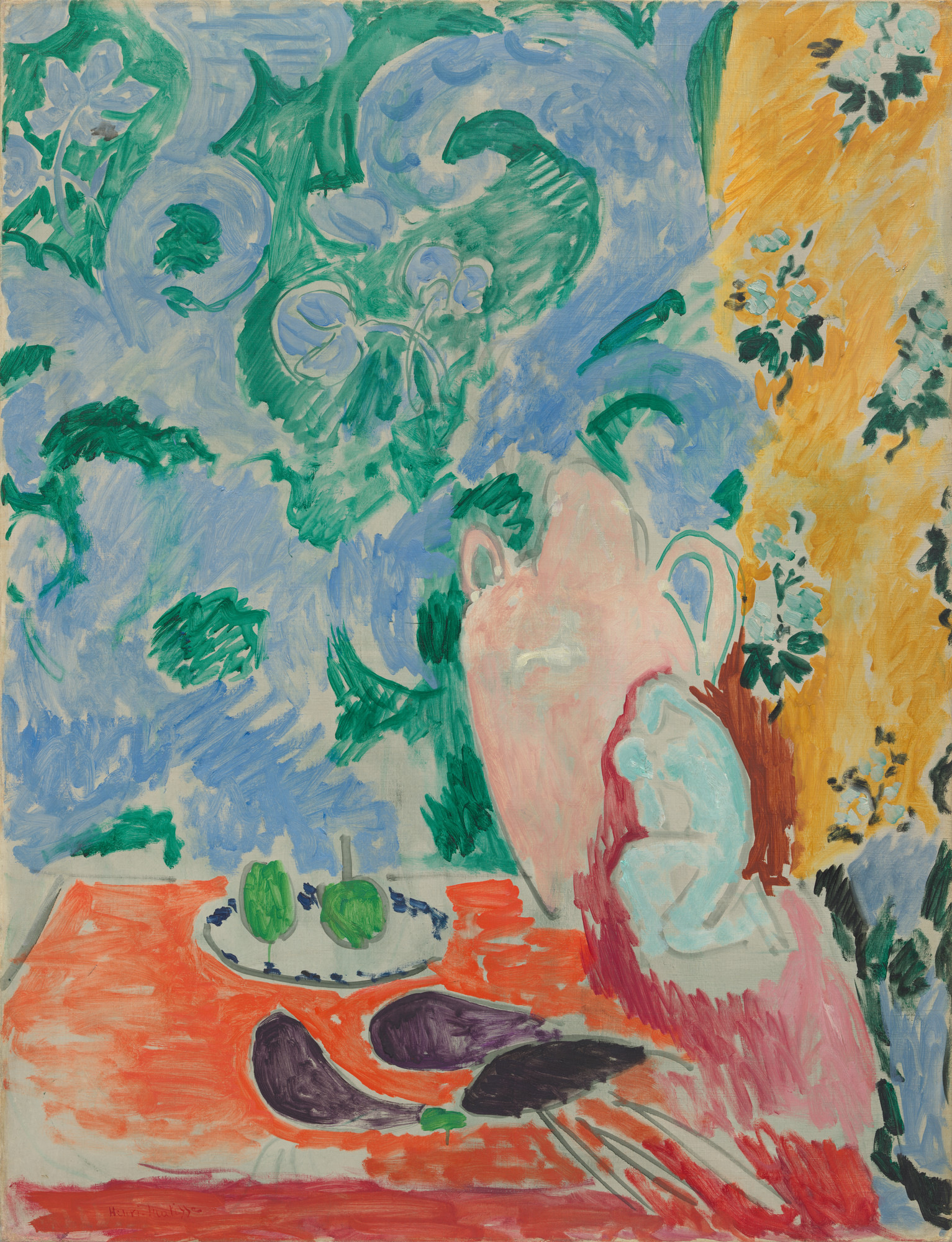 Henri Matisse Still Life With Aubergines Collioure Summer