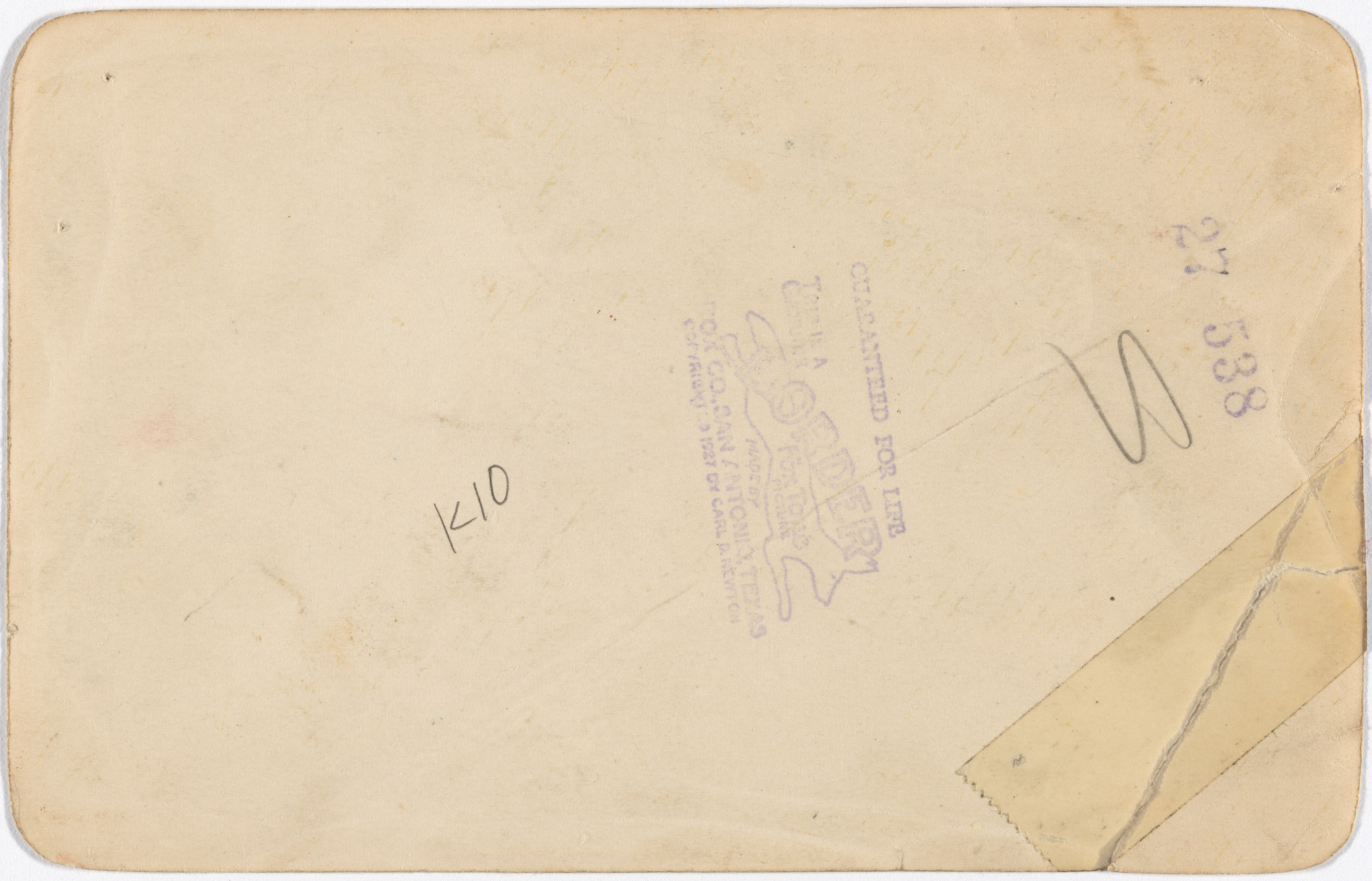 Unidentified photographer. Untitled. c. 1920