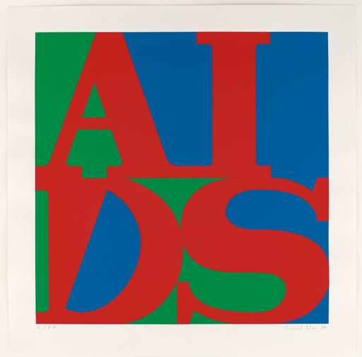 General Idea. AIDS. 1987, dated 1988