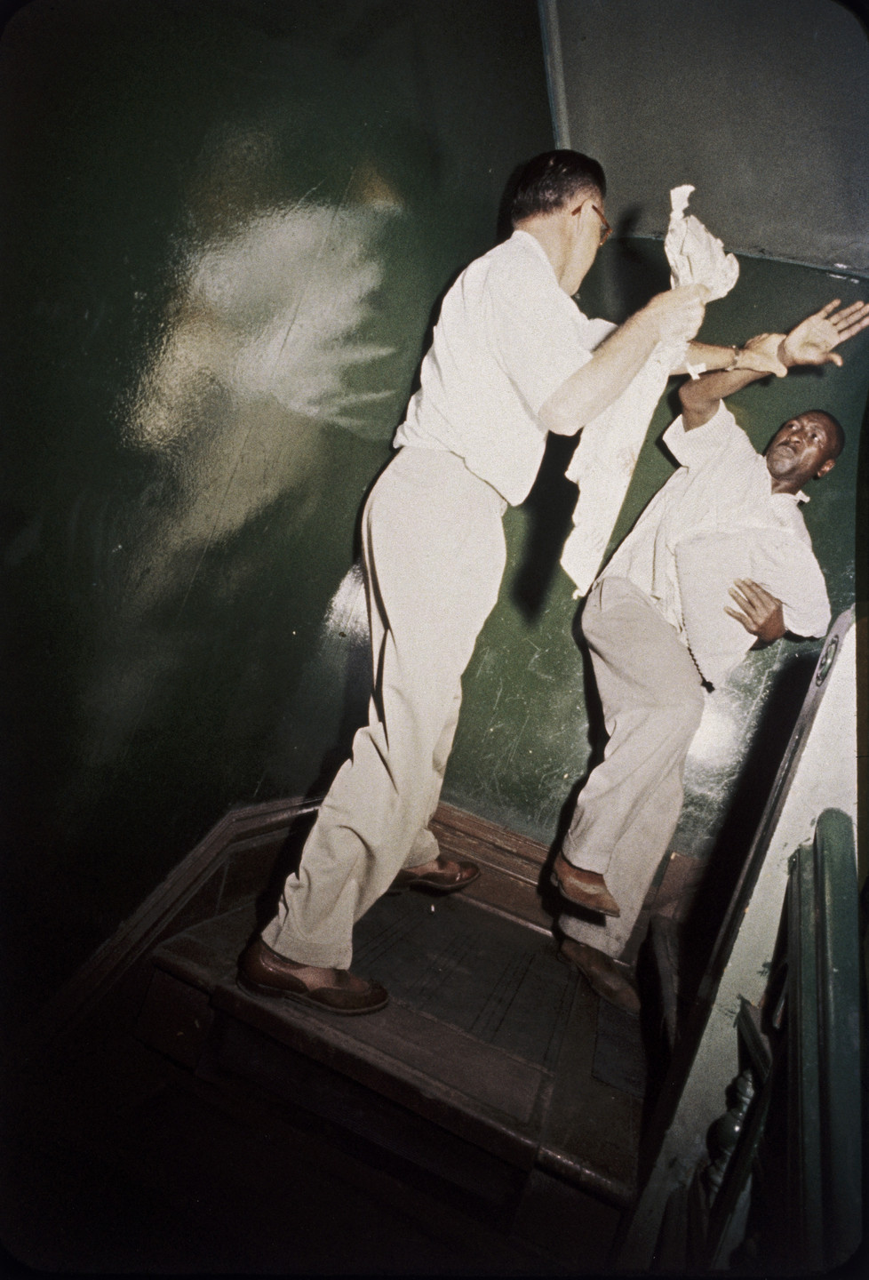 Gordon Parks. Police Raid, Chicago, Illinois. 1957