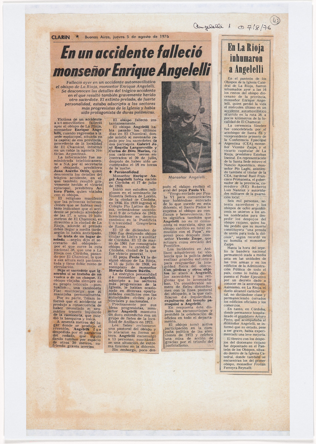 León Ferrari. Nosotros no sabíamos (We Didn't Know). 1976–92, printed 2007