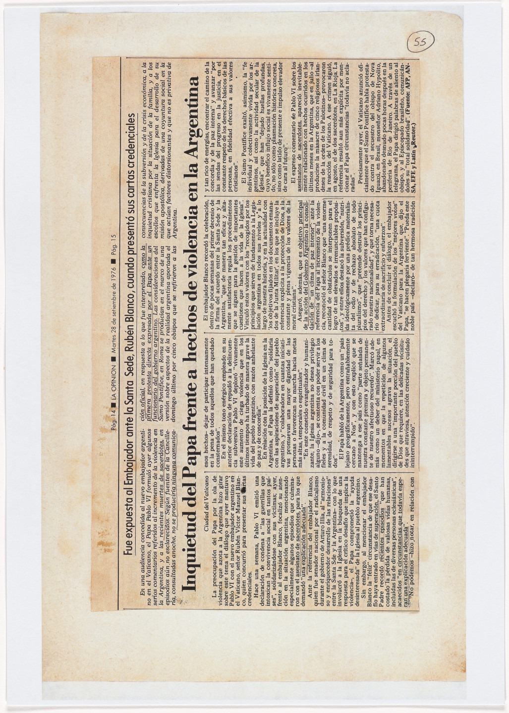 León Ferrari. Nosotros no sabíamos (We Didn't Know). 1976–92, printed 2007