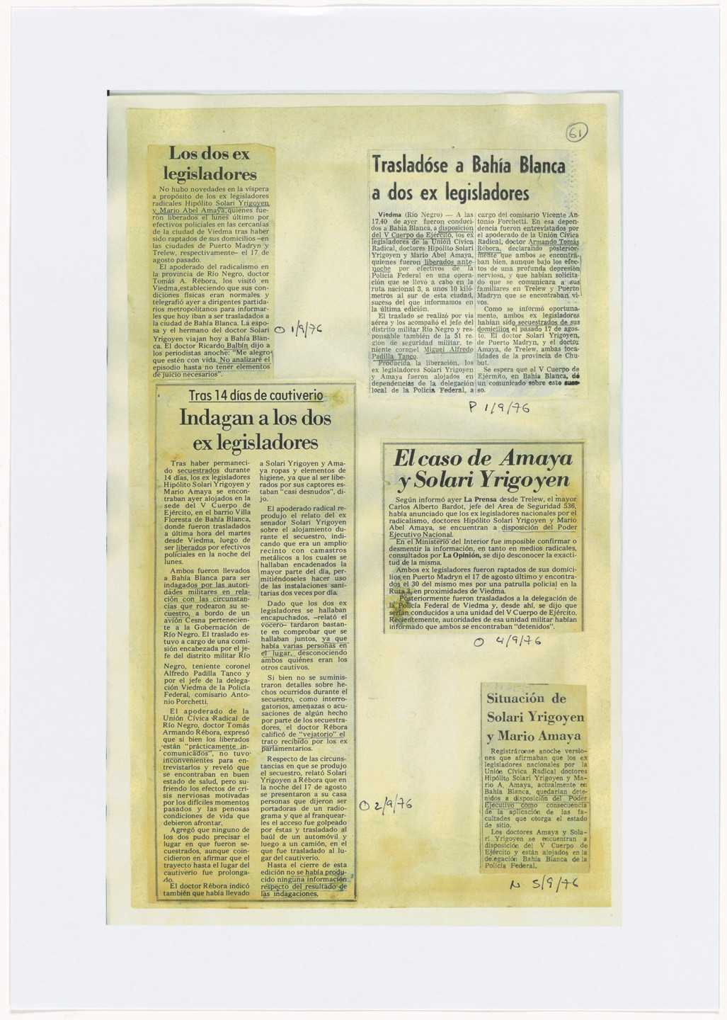 León Ferrari. Nosotros no sabíamos (We Didn't Know). 1976–92, printed 2007