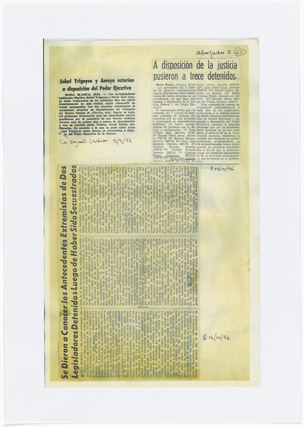 León Ferrari. Nosotros no sabíamos (We Didn't Know). 1976–92, printed 2007