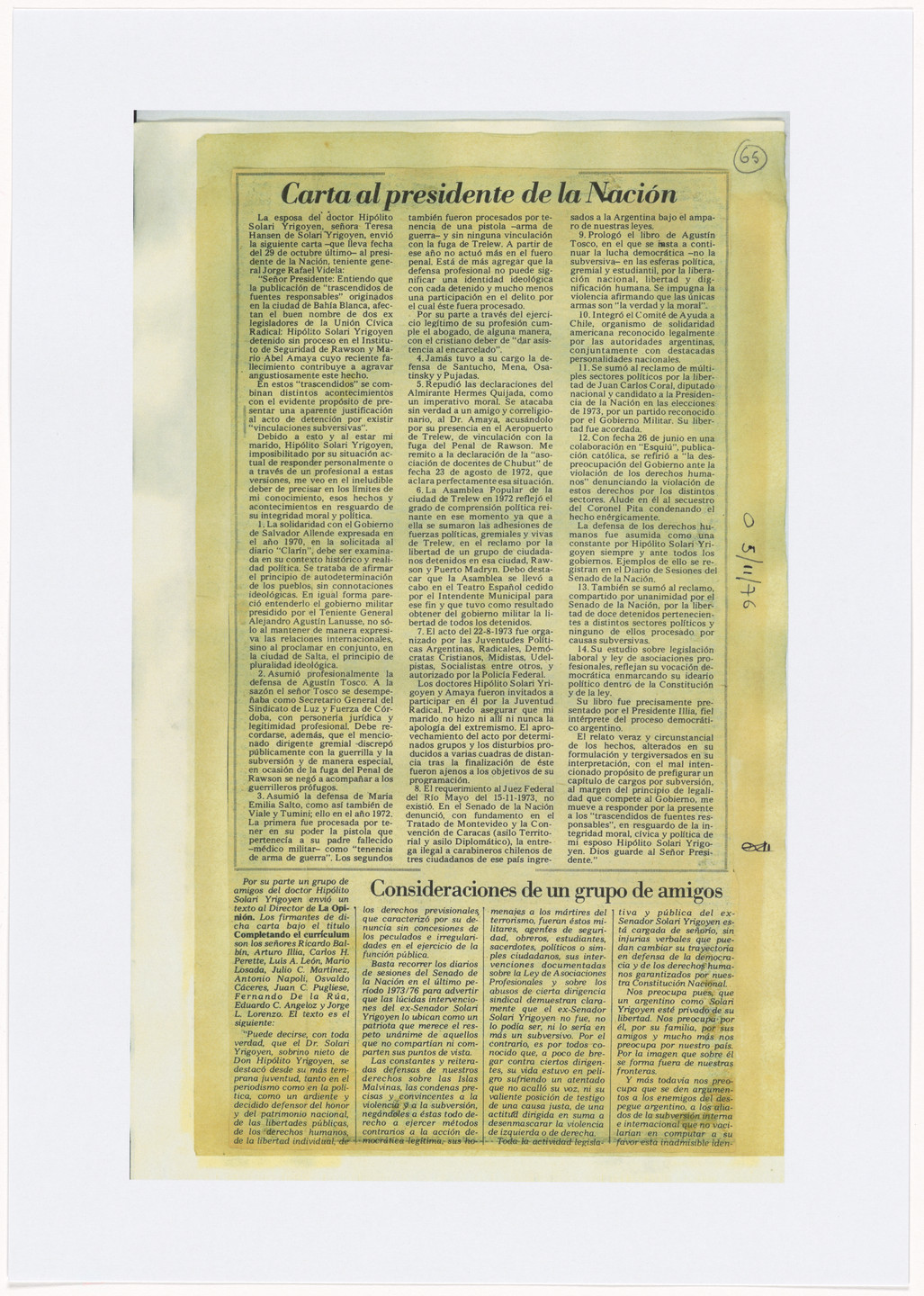 León Ferrari. Nosotros no sabíamos (We Didn't Know). 1976–92, printed 2007