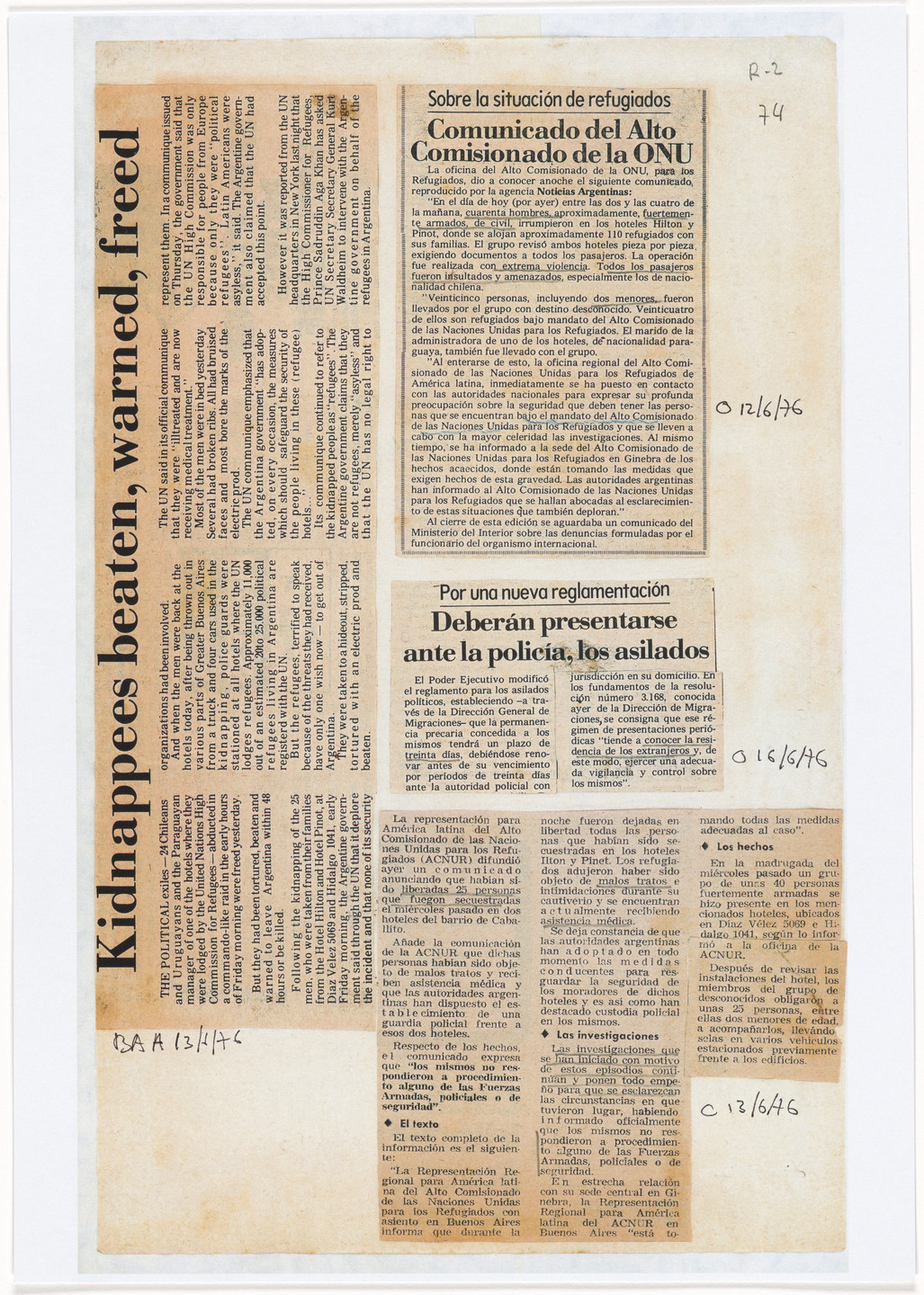 León Ferrari. Nosotros no sabíamos (We Didn't Know). 1976–92, printed 2007