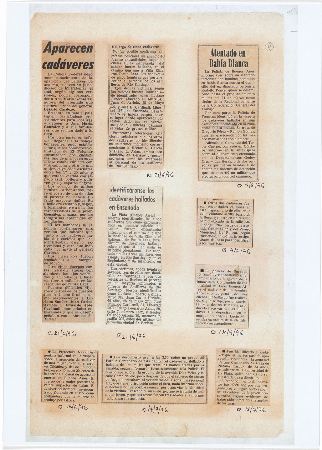 León Ferrari. Nosotros no sabíamos (We Didn't Know). 1976–92, printed 2007