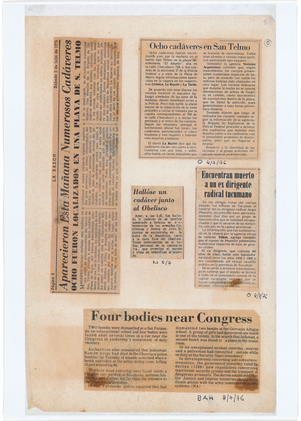 León Ferrari. Nosotros no sabíamos (We Didn't Know). 1976–92, printed 2007