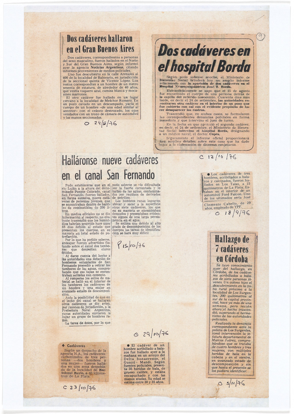León Ferrari. Nosotros no sabíamos (We Didn't Know). 1976–92, printed 2007