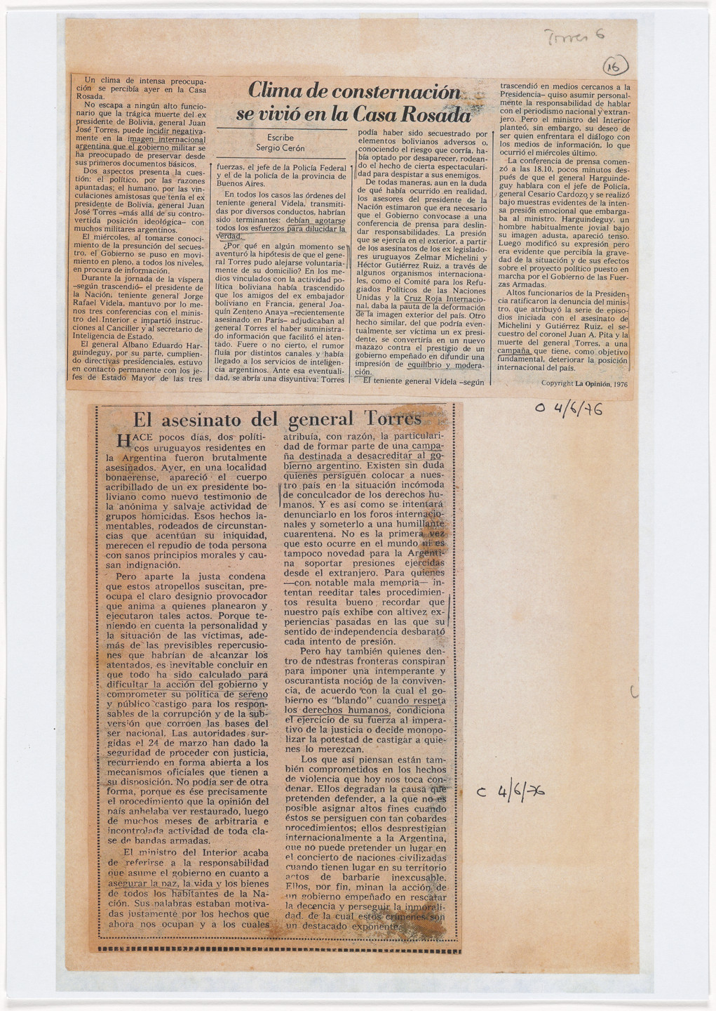 León Ferrari. Nosotros no sabíamos (We Didn't Know). 1976–92, printed 2007