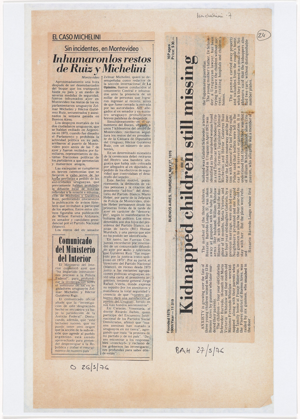 León Ferrari. Nosotros no sabíamos (We Didn't Know). 1976–92, printed 2007