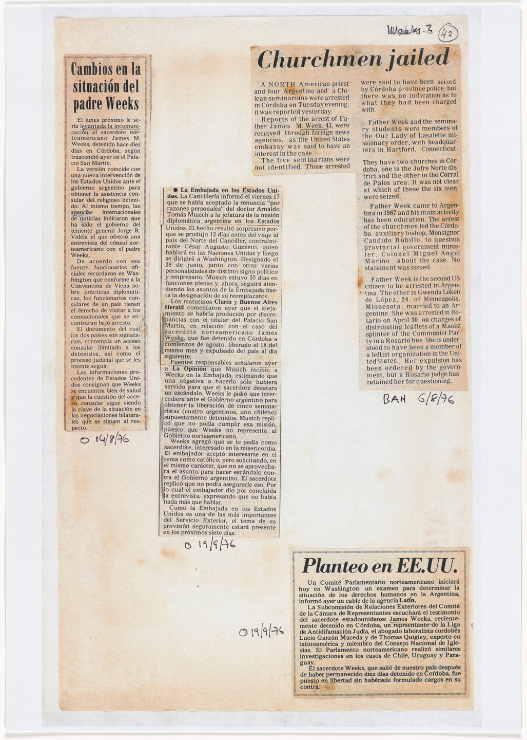 León Ferrari. Nosotros no sabíamos (We Didn't Know). 1976–92, printed 2007