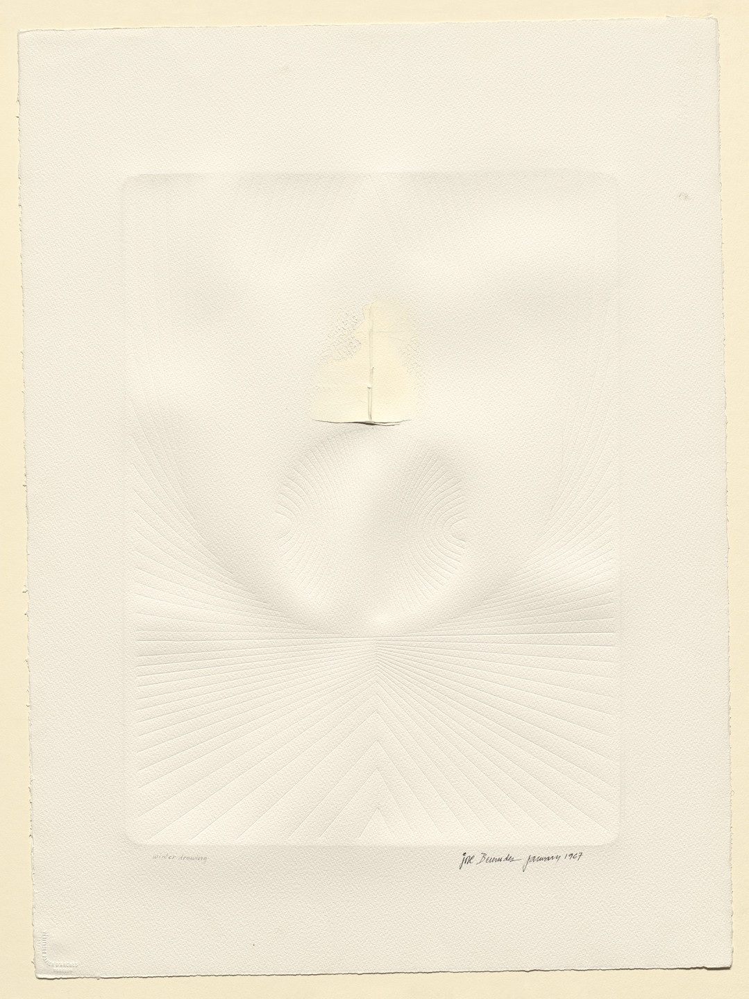 José Ygnacio Bermúdez. Winter Drawing 1967. 1967
