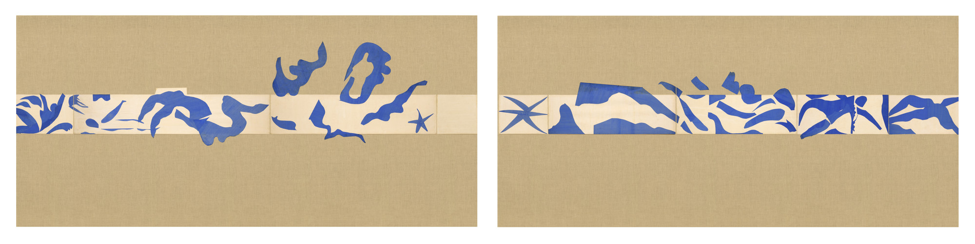 Henri Matisse. The Swimming Pool, Maquette for ceramic (realized 1999 and 2005). Nice-Cimiez, Hôtel Régina, late summer 1952