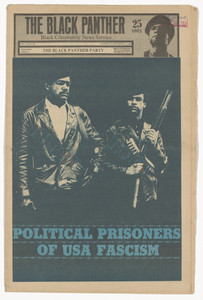 The Black Panther Newspaper, vol. 3, no. 28 (Bobby & Huey: Politcal Prisoners of USA Fascism)