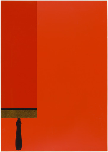 K. H. Hödicke. Magic Window Cleaner II from Graphics of Capitalist Realism (Grafik des Kapitalistischen Realismus). 1967, published 1968